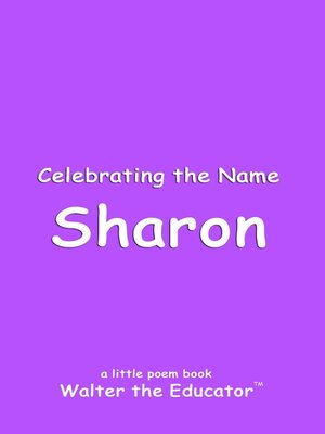 cover image of Celebrating the Name Sharon